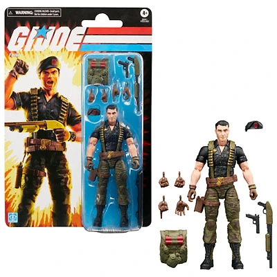 Hasbro G.I. Joe Classified Series - Retro Cardback Flint Action Figure