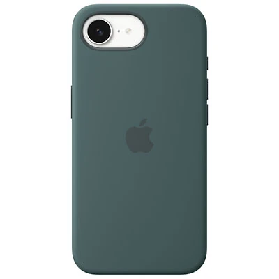 Apple Silicone Fitted Hard Shell Case for iPhone 16e - Lake Green