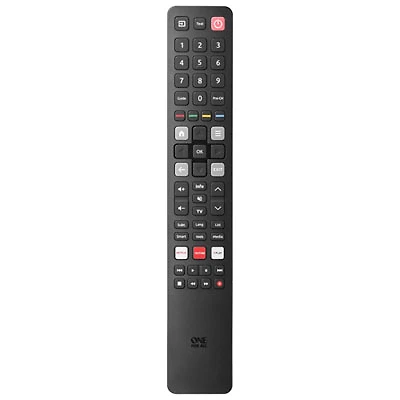 One For All TCL TV Replacement Remote Control (URC4922) - Black