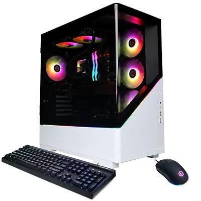 CyberPowerPC Gamer Supreme Gaming PC (AMD Ryzen 7 9700X/32GB RAM/2TB SSD/RTX 5070 Ti) - English