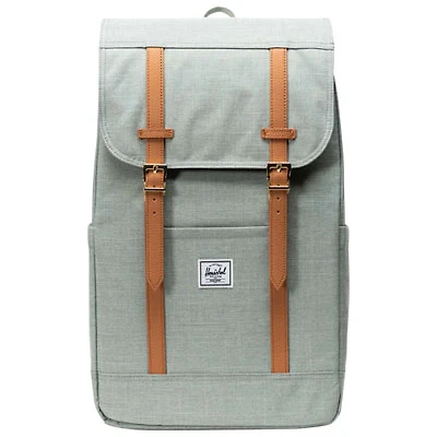 Herschel Supply Co. Retreat 15"/16" Laptop Backpack - Iceberg Green Crosshatch
