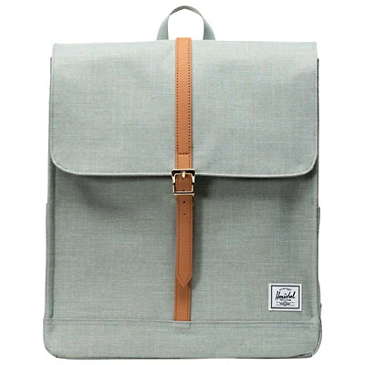 Herschel Supply Co. City 16” Laptop Backpack - Iceberg Green Crosshatch