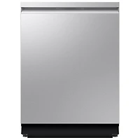 Samsung 24" 38dB Built-In Dishwasher with AI Wash & Third Rack (DW90F89T0USRAA) - Stainless Steel