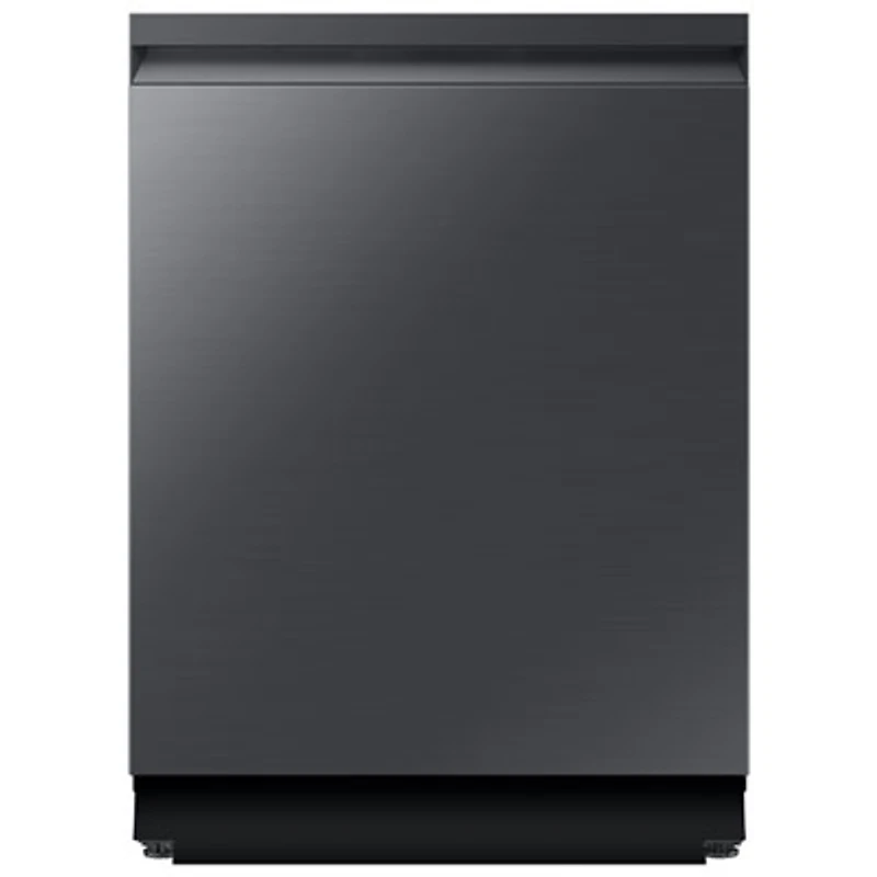 Samsung 24" 38dB Built-In Dishwasher with AI Wash & Third Rack (DW90F89T0UMTAA) - Matte Black Stainless