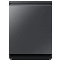 Samsung 24" 38dB Built-In Dishwasher with AI Wash & Third Rack (DW90F89T0UMTAA) - Matte Black Stainless
