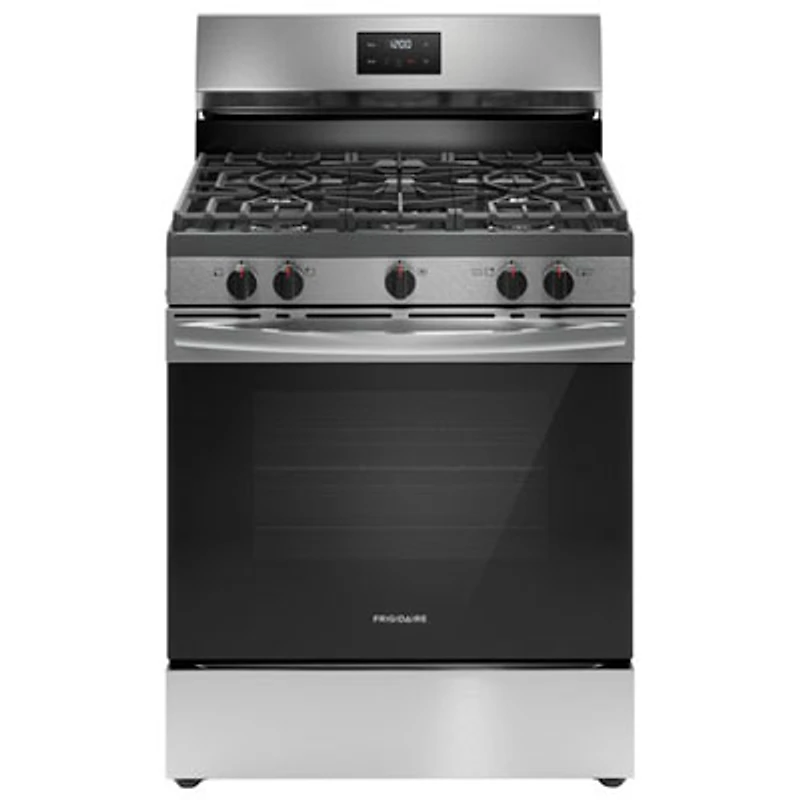 Open Box - Frigidaire 30" 5.1 Cu. Ft. Freestanding Gas Range (FCRG3052BS) - Stainless - Perfect Condition