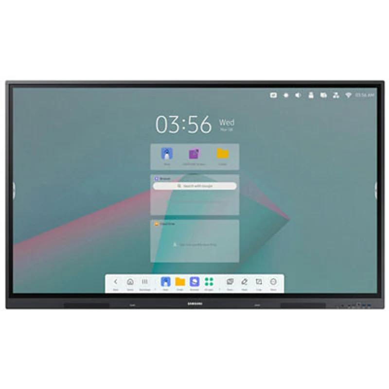Open Box - Samsung WAC 86" 4K UHD Android 11 Interactive Display (WAC86) - Black