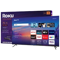 Roku Select Series 75" 4K UHD HDR QLED Roku Smart TV (75R5C5CA) - 2025 - Only at Best Buy