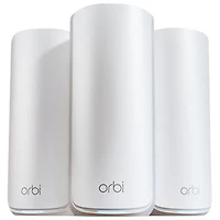 NETGEAR Orbi Whole Home Mesh Wi-Fi 7 System (RBE873-100CNS) - 3 Pack