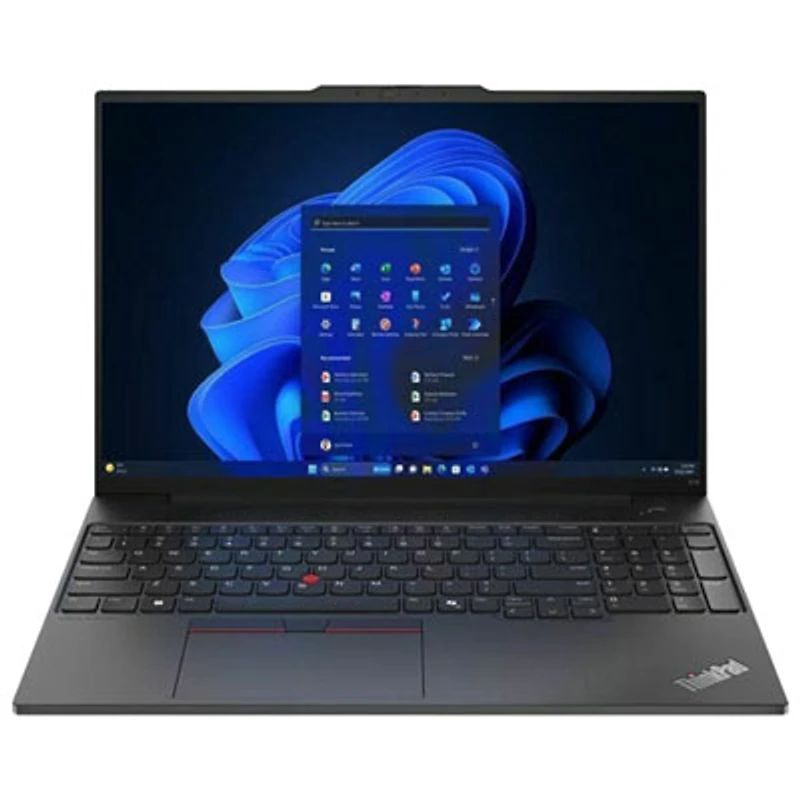 Lenovo ThinkPad E16 Gen 2 16" Business - Black (AMD Ryzen 7-7735U/16GB RAM/512GB SSD/Windows 11 Pro) - English