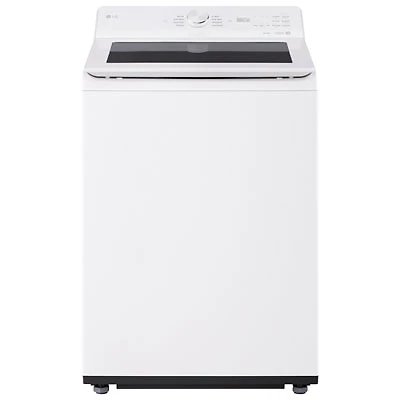LG 5.6 Cu. Ft. High Efficiency Top Load Agitator Washer (WT8205CW) - Alpine White