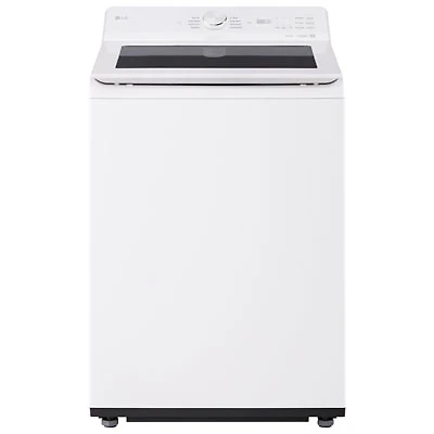 LG 5.8 Cu. Ft. High Efficiency Top Load Impeller Washer (WT8200CW) - Alpine White