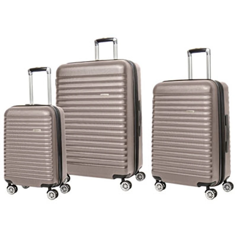 Open Box - Samsonite Ovation LTD 3-Piece Expandable Luggage Set - Sand Storm