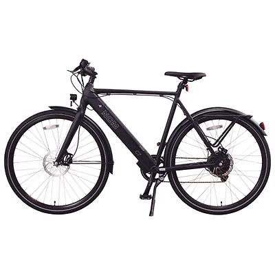 NCM C7 Electric City Bike (350W Motor / Up to 97km Range / 32km/h Top Speed) - Large - Matte Black