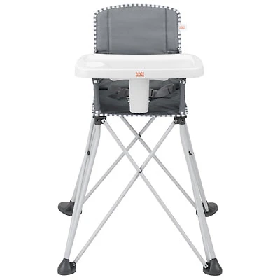 Bright Starts Pop ‘N Dine Portable High Chair - Grey