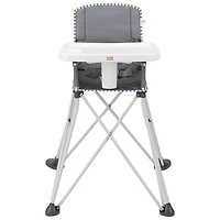 Bright Starts Pop ‘N Dine Portable High Chair - Grey