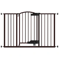 Ingenuity Thruway 52W Baby/Pet GlideOpen Pressure Mounted Safety Gate - Black