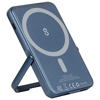 LOGiiX Piston Power 5000 mAh Power Bank with Wireless Charging - Midnight Blue