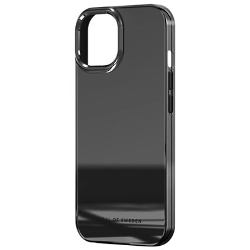 Ideal Of Sweden Mirror Fitted Hard Shell Case for iPhone 16e/15/14/16 - Mirror Black