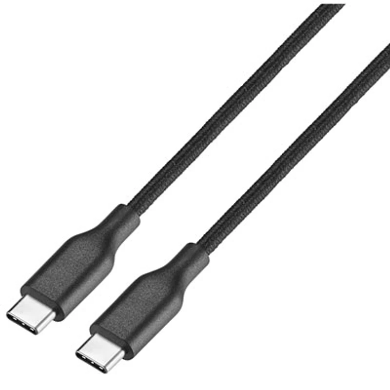 Best Buy Essentials 3m (10 ft.) USB-C to USB-C Braided Cable - Only at Best Buy