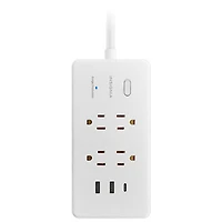 Insignia 4-Outlet 2-USB/1-USB-C Surge Protector - Only at Best Buy