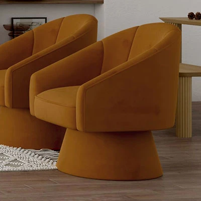 Inspire Fabric Accent Chair