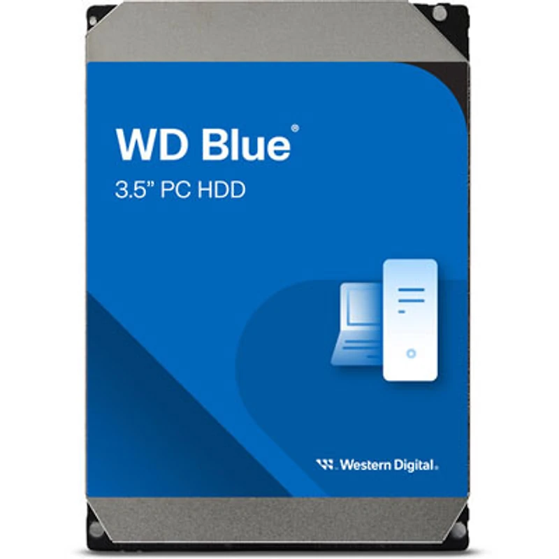 Open Box - WD Blue 2TB 3.5" 7200RPM SATA Desktop Internal Hard Drive - (WD20EZBX)