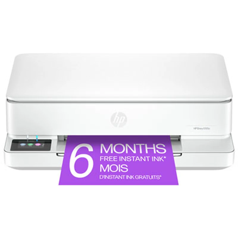 HP Envy 6165e Wireless All-In-One Inkjet Printer - White