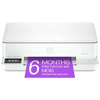 HP Envy 6165e Wireless All-In-One Inkjet Printer - White