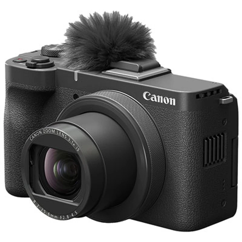 Canon PowerShot V1 Wi-Fi 22.3MP 3.1x Optical Zoom Digital Camera - Black
