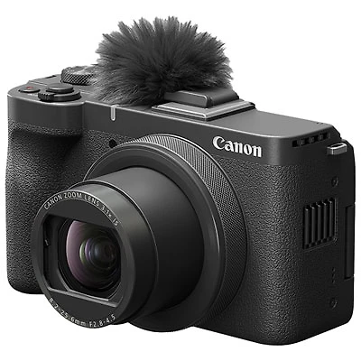 Canon PowerShot V1 Wi-Fi 22.3MP 3.1x Optical Zoom Digital Camera - Black