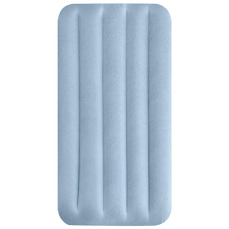 Intex Dura-Beam Plus Mid-Rise 14" Air Bed with Built-in USB Pump - Twin - Sky Blue