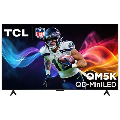 TCL 75" QM5K Series 4K UHD HDR QD Mini-LED Smart Google TV (75QM5K) - 2025 - Only at Best Buy