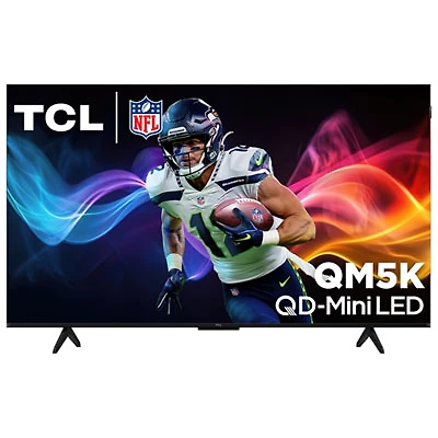 TCL 50" QM5K Series 4K UHD HDR QD Mini-LED Smart Google TV (50QM5K) - 2025 - Only at Best Buy