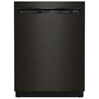 Open Box - KitchenAid 24" 44dB Built-In Dishwasher with Stainless Steel Tub (KDFM404KBS) - Black Stainless - Scratch & Dent