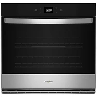 Open Box - Whirlpool 30" 5.0 Cu. Ft. Self-Clean Electric Wall Oven (WOES5030LZ) - Stainless Steel - Perfect Condition