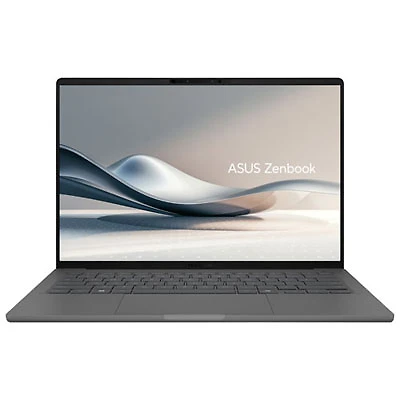 Open Box - ASUS Zenbook A14 14" Copilot+ Laptop - Iceland Grey (Snapdragon X /16GB RAM/1TB SSD/Win 11)