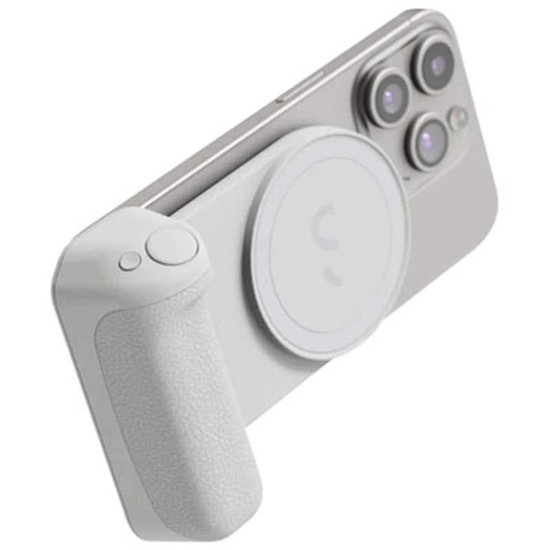 ShiftCam SnapGrip Magnetic Smartphone Battery Grip - Stone