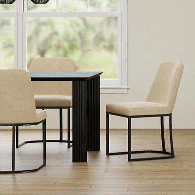 Nspire Dario Contemporary Fabric Dining Chair - Set of 2