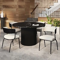 Nspire Kazan Contemporary Fabric Dining Chair - Set of 2