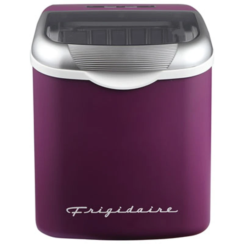 Frigidaire Retro 26 lb. Ice Maker (EFIC512-MERLOT) - Merlot - Only at Best Buy
