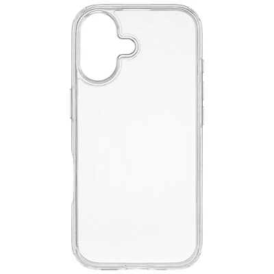 Insignia Fitted Hard Shell Case for iPhone 17 - Clear - Only at Best Buy