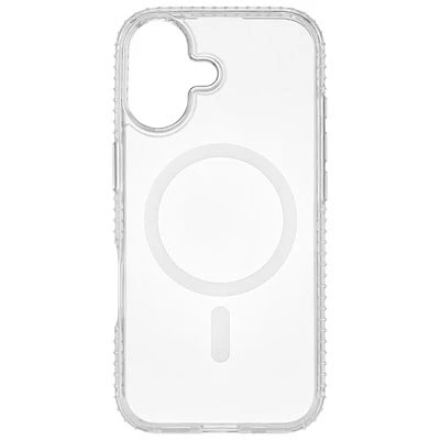 Insignia Fitted Hard Shell Case with MagSafe for iPhone 17 - Clear - Only at Best Buy