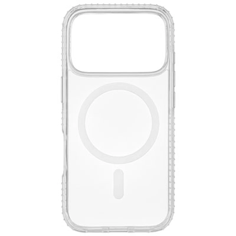 Insignia Fitted Hard Shell Case with MagSafe for iPhone 17 Pro - Clear - Only at Best Buy