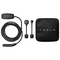 Tesla - Mobile Connector Portable Electric Vehicle (EV) Charger - 20' - Black - Exclusive Retail Partner