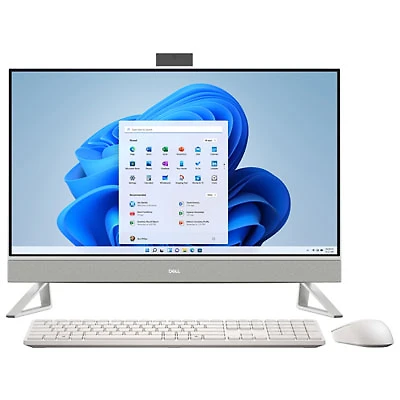 Dell 27" Touchscreen All-in-One PC - White (Intel Core 7 150U/32GB RAM/2TB SSD/Windows 11)