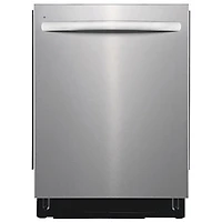 Frigidaire 24" 49dB Built-In Dishwasher with Stainless Steel Tub & Third Rack (FDSH4502BF) - Stainless