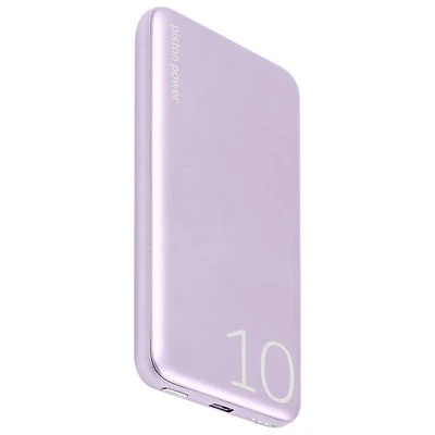 LOGiiX Piston Power 10000 mAh USB-C Power Bank - Lavender