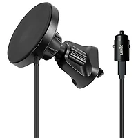 LOGiiX Vent Mount Qi2 Car Charger - Black