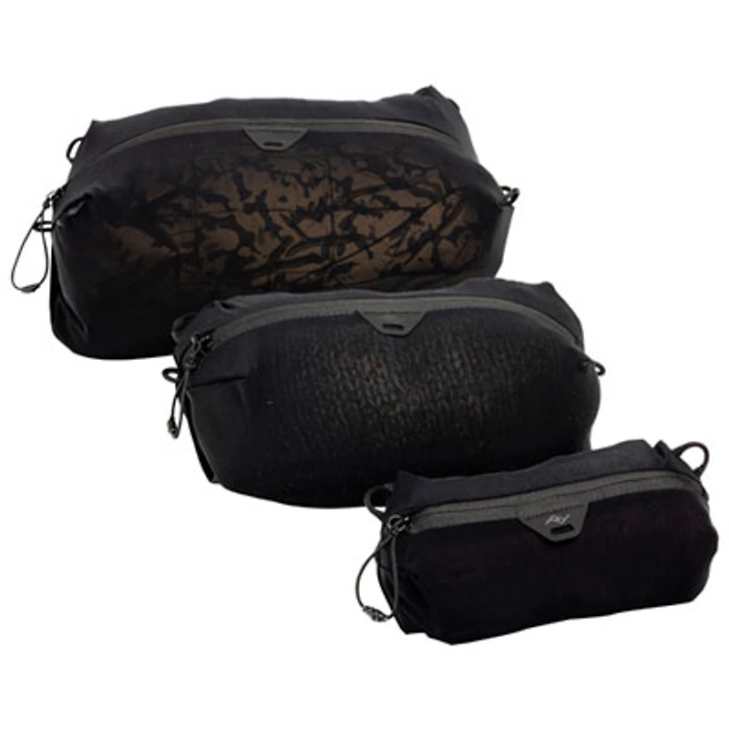 Peak Design Ultralight Mesh Packing Cube Set - Black